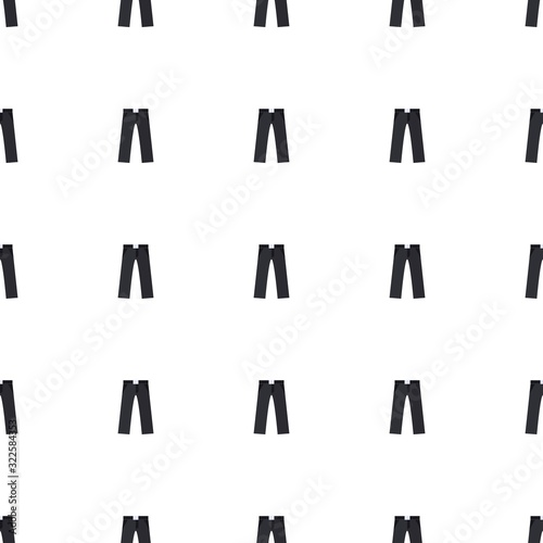 trousers icon pattern seamless isolated on white background