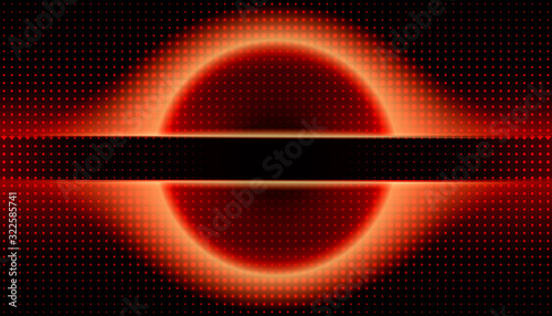 Abstract dotted background with place for text in center