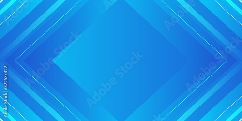 Light blue arrow abstract background for presentation design. Horizontal landscape orientation.