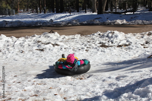 snow tubing