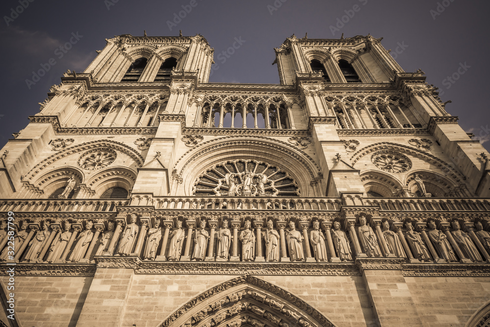 Notre-Dame Cathedral West facade