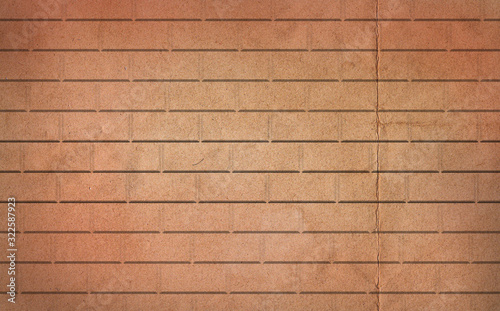 old brick wall for brickwork background design