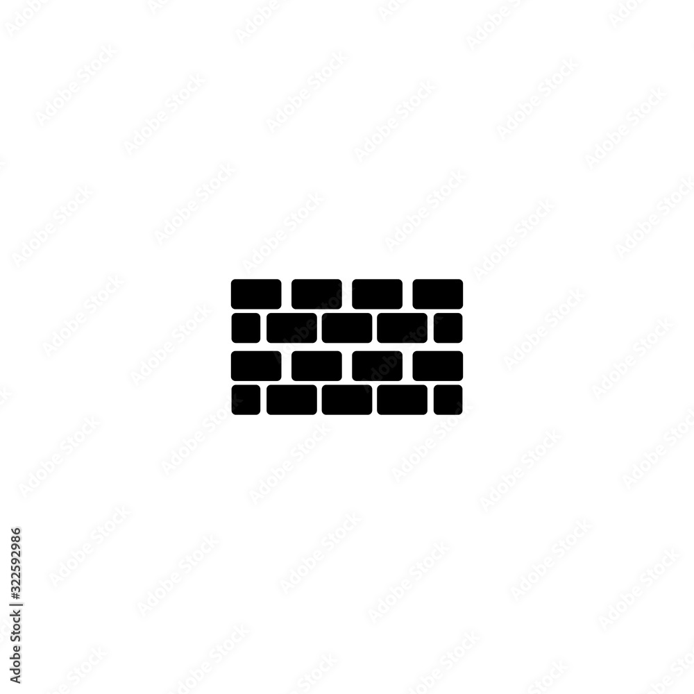 Icon Brick Vector Graphic Illustrator perfect for Building Icon Brick Vector Graphic Illustrator perfect for Building