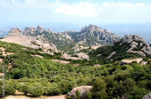 Montserrat Mountains in Catalonia, Spain © Alois