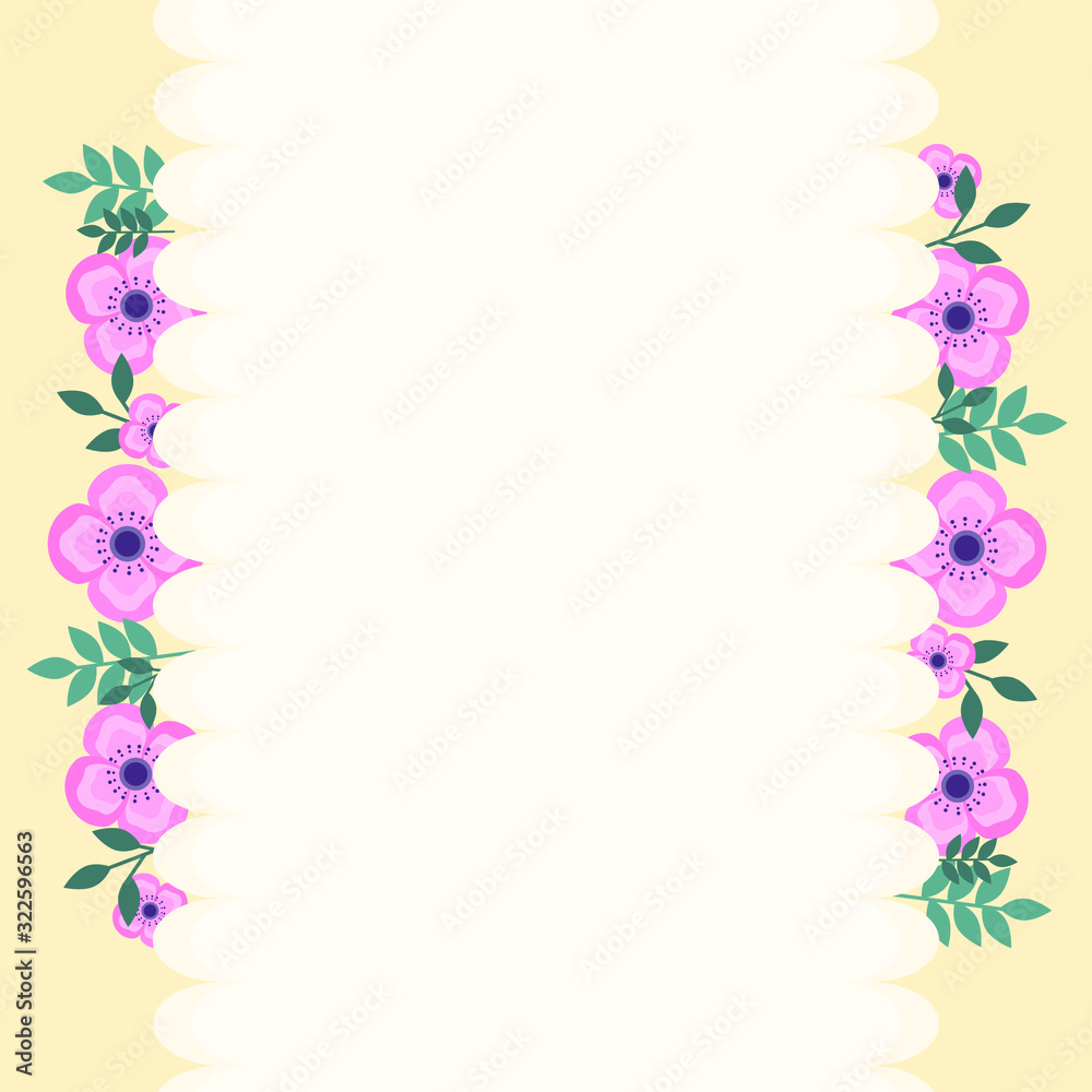 This is background with flowers, leaf. Cute vector card. Could be used for flyers, banners, postcards, holidays decorations, spring holidays, Women’s Day, Mother’s Day, wedding. This is background with flowers, leaf. Cute vector card. Could be used for flyers, banners, postcards, holidays decorations, spring holidays, Women’s Day, Mother’s Day, wedding.