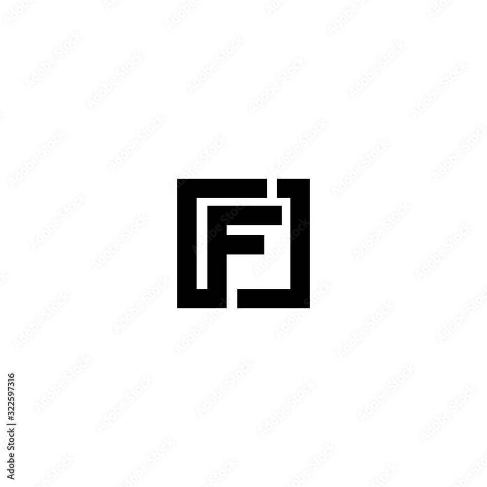 F logo design template vector F logo design template vector