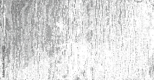 Vector fabric texture. Distressed texture of weaving fabric. Grunge background. Abstract halftone vector illustration. Overlay to create interesting effect and depth. Black isolated on white. EPS10.