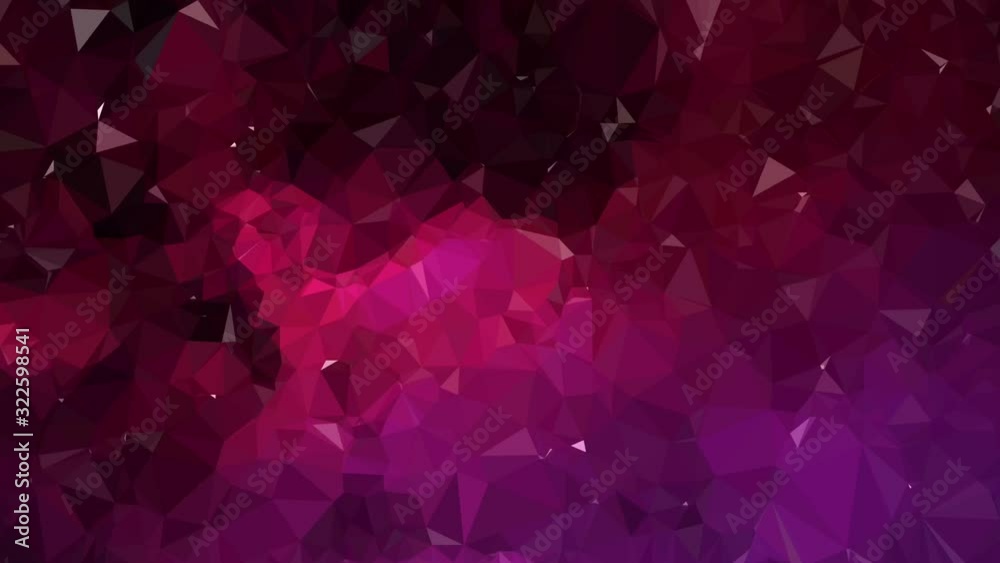 purple pink polygon crystal background morph changing as time goes by