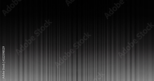 Smooth Black curtain background,modern style.vector