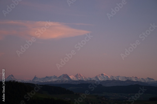 Fototapeta Naklejka Na Ścianę i Meble -  the swiss alps