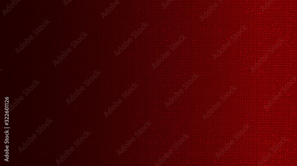 Red Futuristic Digital Microchip on Technology Background,hi Tech and security Concept design,Free Space For text in put,Vector illustration. Red Futuristic Digital Microchip on Technology Background,hi Tech and security Concept design,Free Space For text in put,Vector illustration.