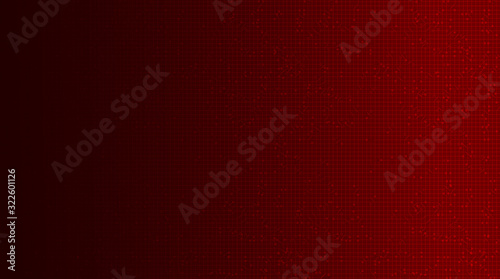 Red Futuristic Digital Microchip on Technology Background,hi Tech and security Concept design,Free Space For text in put,Vector illustration.