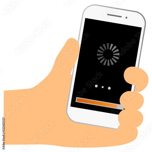 スマートフォンのロード画面