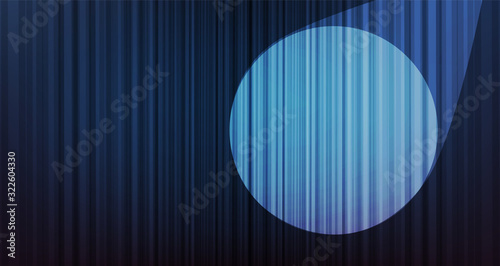 Vector Vintage Blue curtain background with Stage light,Hight Quality and modern style.