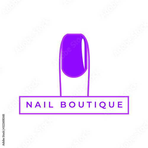nail boutique logo