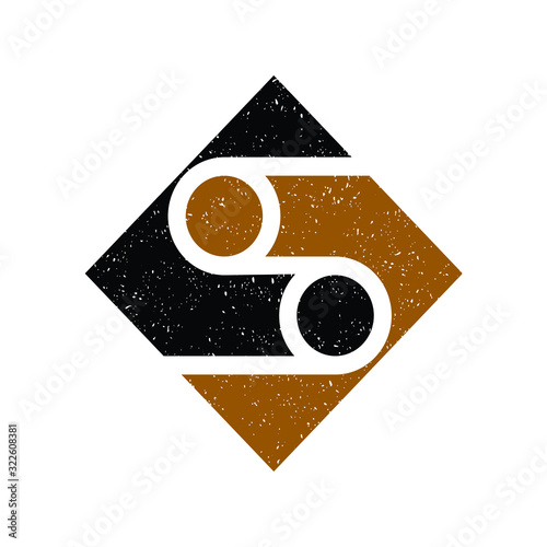 infinity logo, modern vector design 