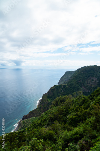 panoramic view of the island