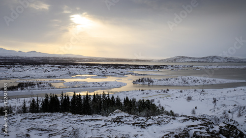 Thingvellir - paesaggio in Islanda