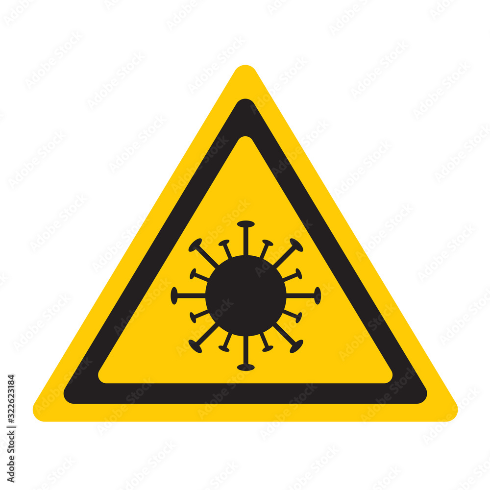 Coronavirus 2019-nCoV Warning Sign Coronavirus 2019-nCoV Warning Sign