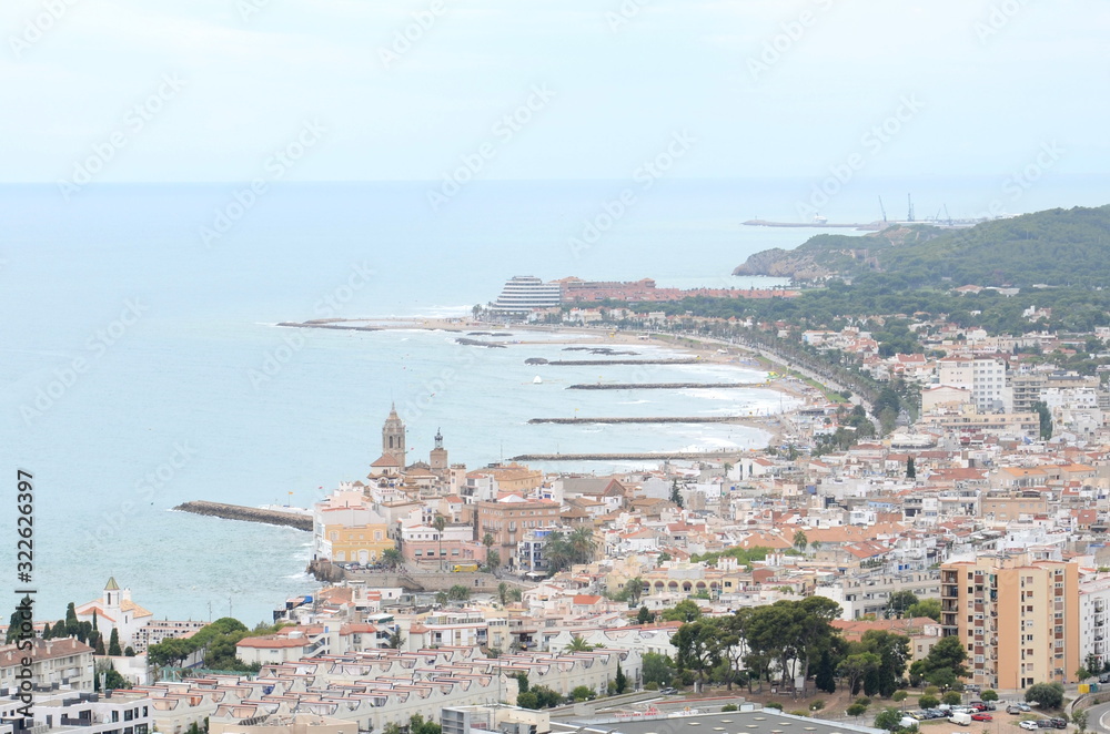 Sitges in Catalonia, Spain