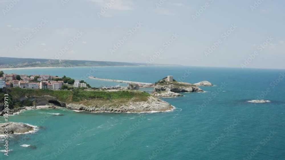 Vast Sea and Coast Aerial View Vast Sea and Coast Aerial View
