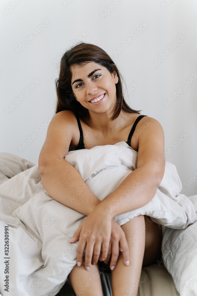 Beautiful Young Woman In Bed Beautiful Young Woman In Bed