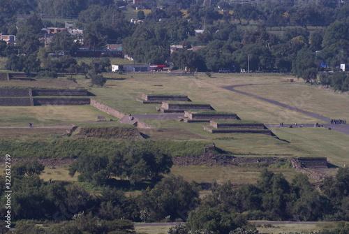ancient pyramid of Teotihuacan in Mexico