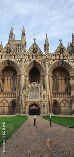 Peterborough Cambridshire, U.K., - Peterborough Cathedral the Cathedral Church of St Peter St Paul and St Andrew.