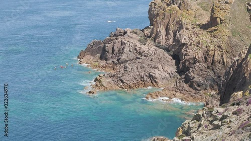 Wallpaper Mural Seaworthy small boats, a group of sea kayaks Torontodigital.ca