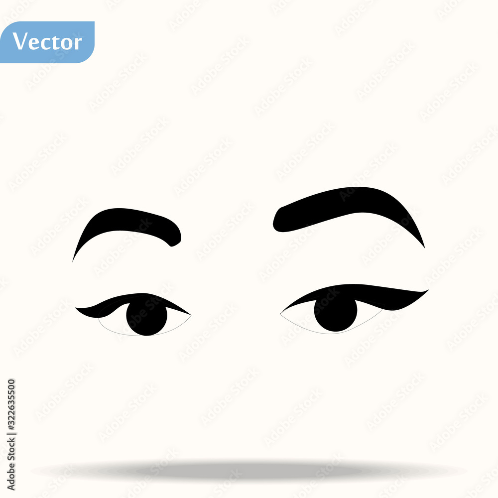 Woman eyes and eyebrows close up, isolated. Black and white. Vector ink line hand drawn illustration, paper artwork. Fashion beauty concept for advertising, promotion, branding, logo, label, emblem. Woman eyes and eyebrows close up, isolated. Black and white. Vector ink line hand drawn illustration, paper artwork. Fashion beauty concept for advertising, promotion, branding, logo, label, emblem.