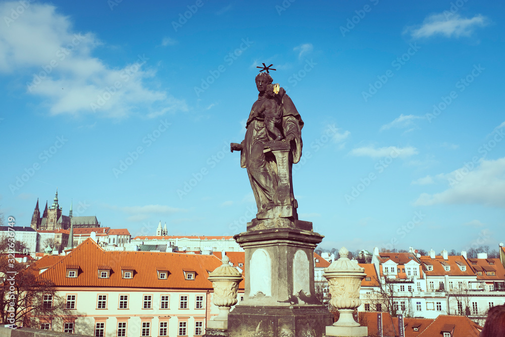 Obraz premium Carlos Bridge in Prague