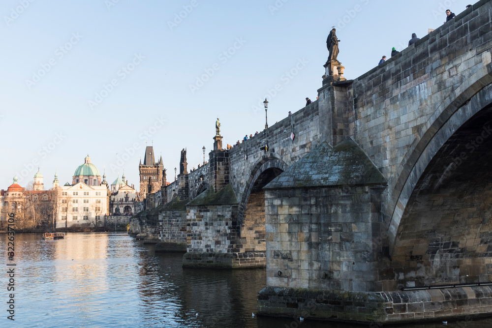 Obraz premium Carlos Bridge in Prague