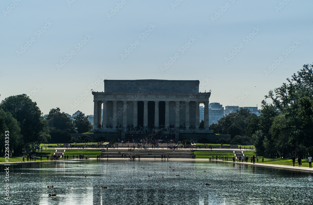 Obraz premium Washington DC cityscape，USA