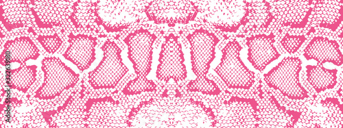 Print texture pattern pink white snake