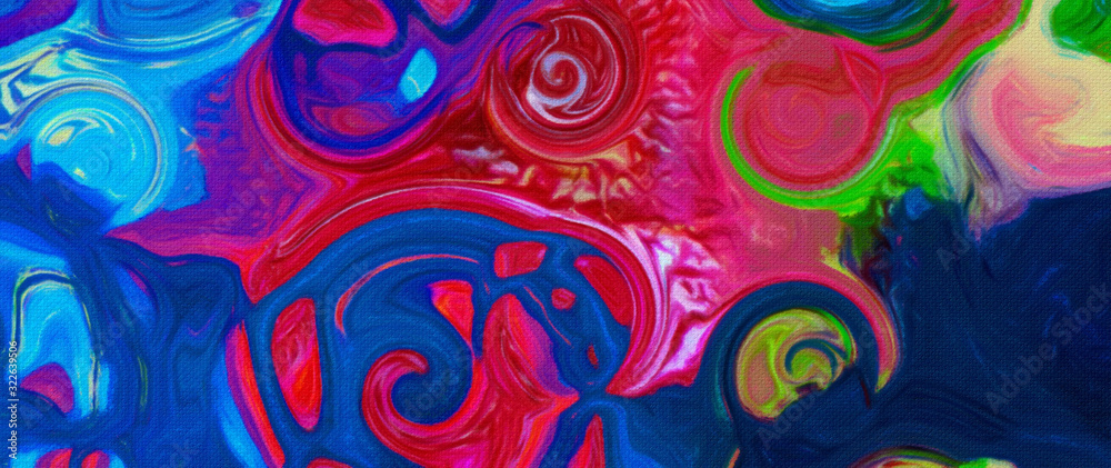 Fototapeta premium Wall art. Art poster. Stock. Abstract painting in oil. Pattern for creating design postcard, invitation, web or banner. Canvas prints. Watercolor and acrylic mixed modern drawing. Impressionist style.