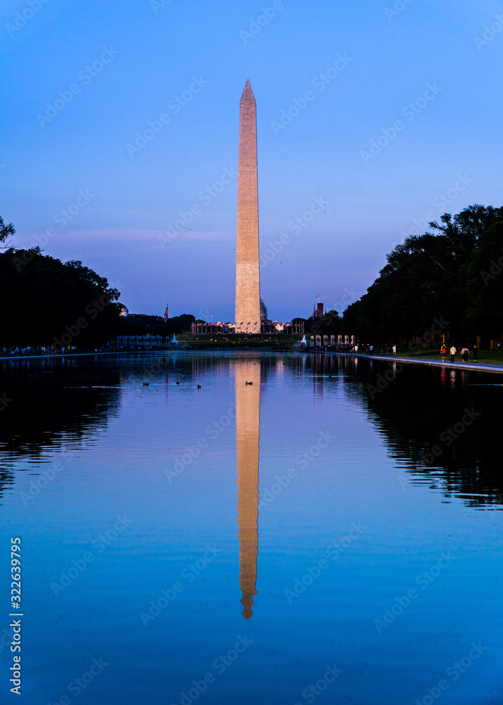 Obraz premium Washington DC cityscape,USA