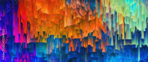 Panel kuchenny z motywem Abstract background for create colorful trendy graphic and digital production, decorate design flyer, poster, leaflet, big size banner and advertising billboard, bright art texture. Geometric pattern.