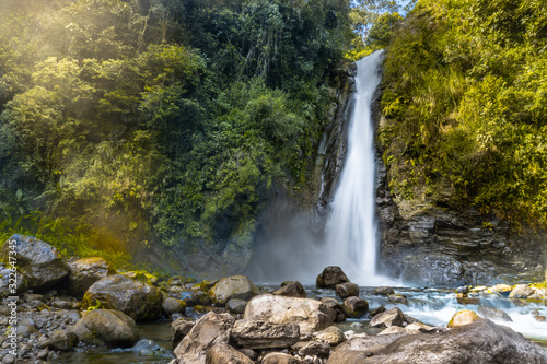 waterfall in turrialba costa rica