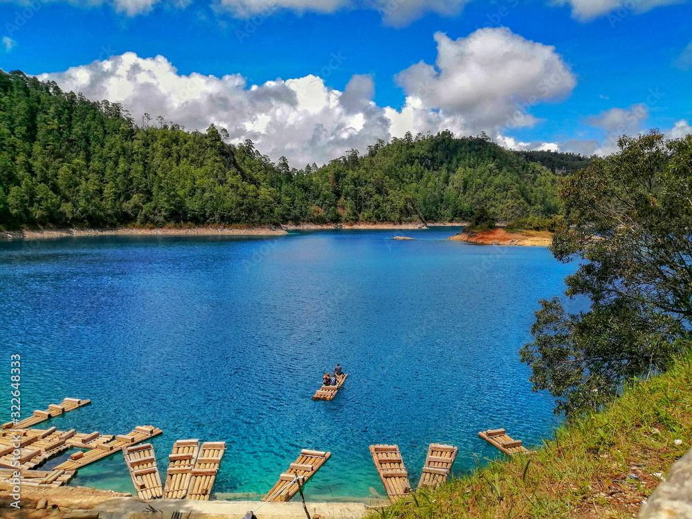Parque Nacional Lagunas de Montebello, Laguna Pojoc Stock Photo Adobe Stock Parque Nacional Lagunas de Montebello, Laguna Pojoc Stock Photo Adobe Stock