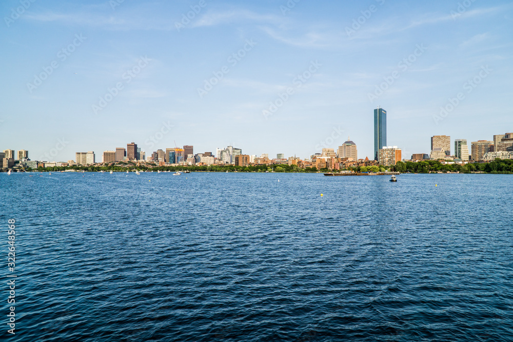 Fototapeta premium Boston cityscape, USA
