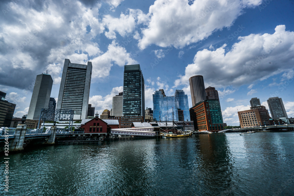 Obraz premium Boston cityscape, USA