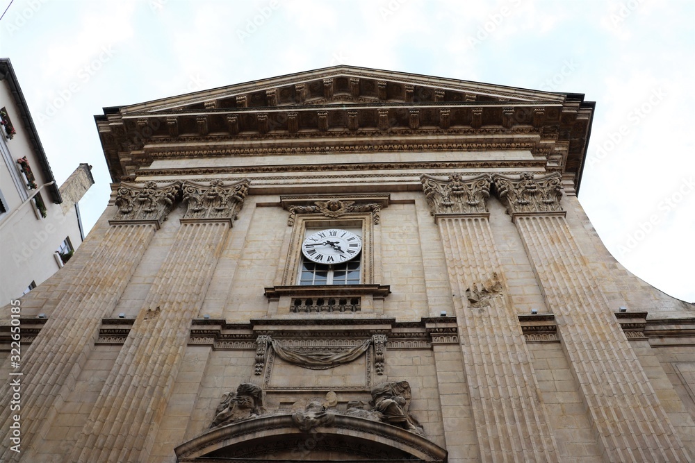 Eglise Saint Polycarpe à Lyon dans le 1 er arrondissement inaugurée en 1670 - Ville de Lyon - Département du Rhône - France - Vue extérieure