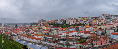 Panoramic View of Coimbra - New Residential part of the City, The Center Region of Portugal