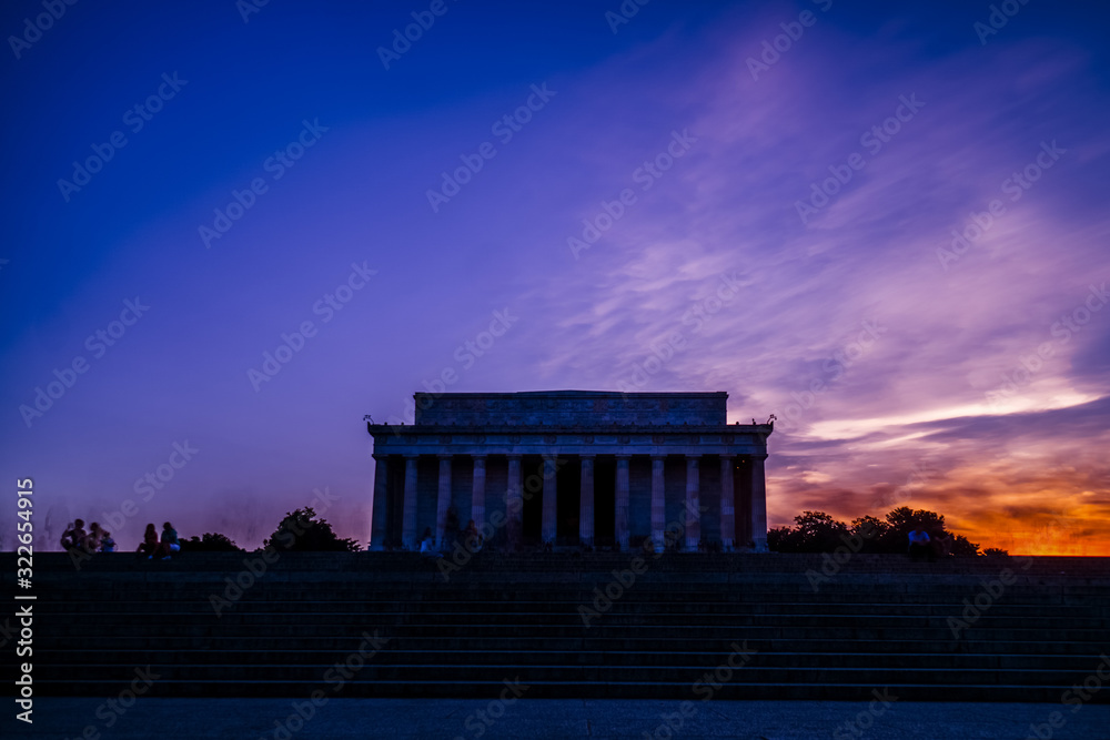 Obraz premium Washington DC cityscape，USA