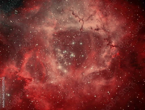 Rosette Nebula NGC 2244 Monoceros