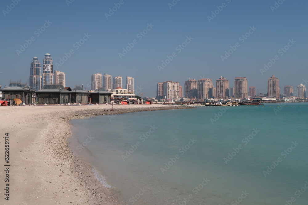 Naklejka premium katara village, Doha, Qatar