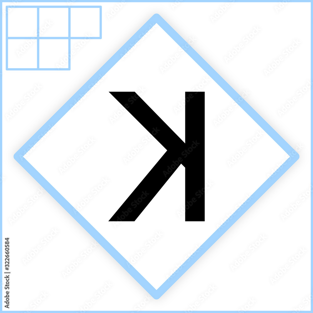 Baseball scorecard strikeout looking scoring icon symbol concept 