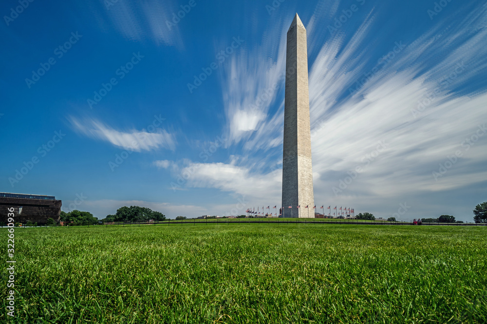 Fototapeta premium Washington DC cityscape，USA