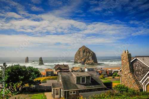 Scenes from Cannon Beach and Ecola State Park, Oregon, USA photo