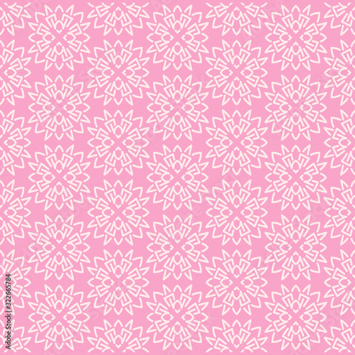 Pink background pattern. Background image in modern style. Seamless geometric pattern, wallpaper texture. Vector image.
